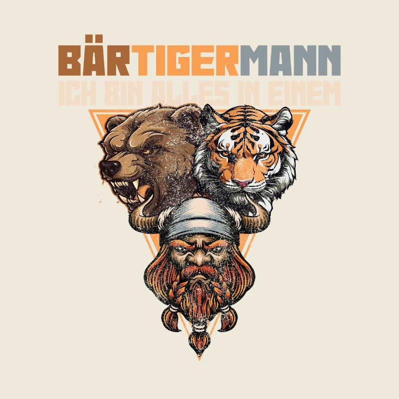 Bär Tiger Mann - Wikinger - Bärtigermann