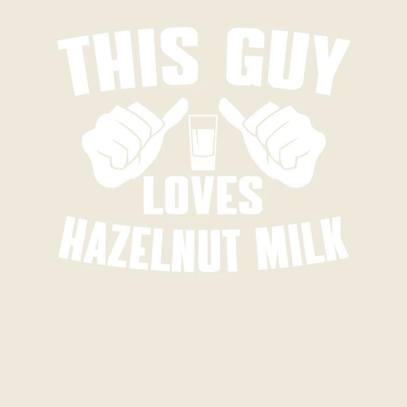 This guy loves hazelnut milk