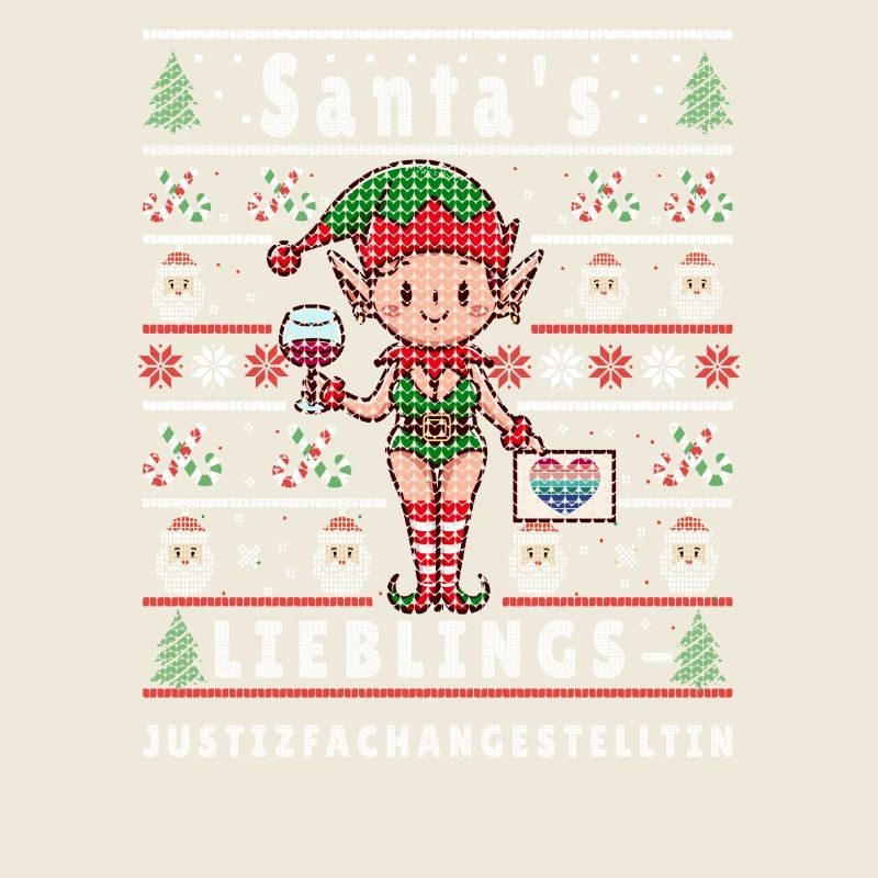 UGLY CHRISTMAS SANTA'S FAVORITE