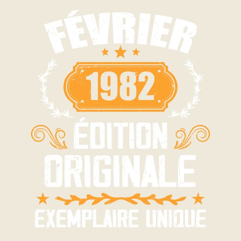 Cadeau 42e Anniversaire Nées En Février 1982