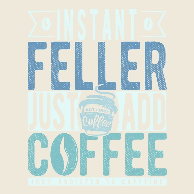 Instant Feller einfach Kaffee hinzufügen