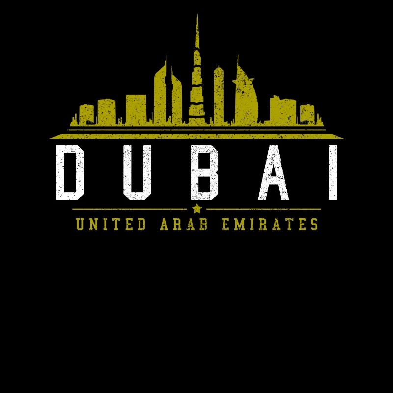 Dubai Skyline UAE Souvenir