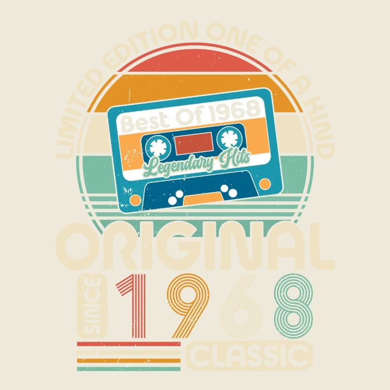Millésime 1968 Rétro Légende