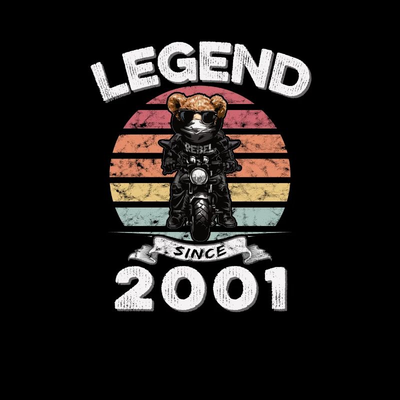 2001 Geburtstag Legend since sunset Teddy