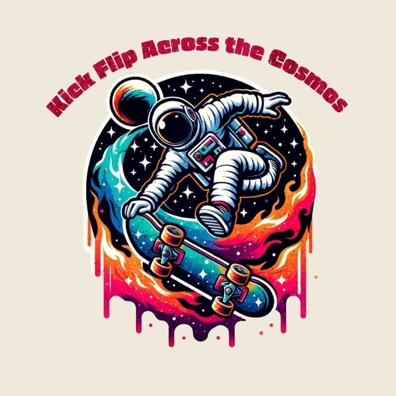 Kick Flip Across the Cosmos