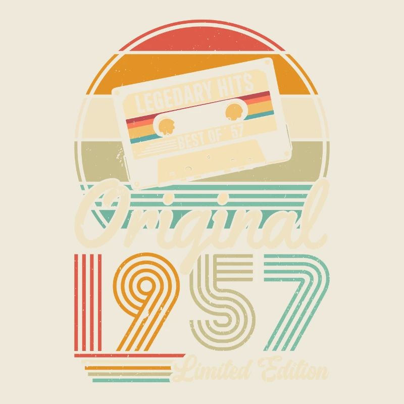 Vintage 1957 - Retro Birth Year - Legendary Gift