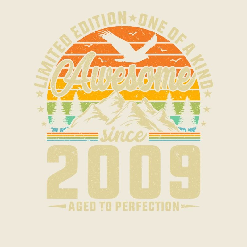 Vintage 2009: Legendary Birthday Gift