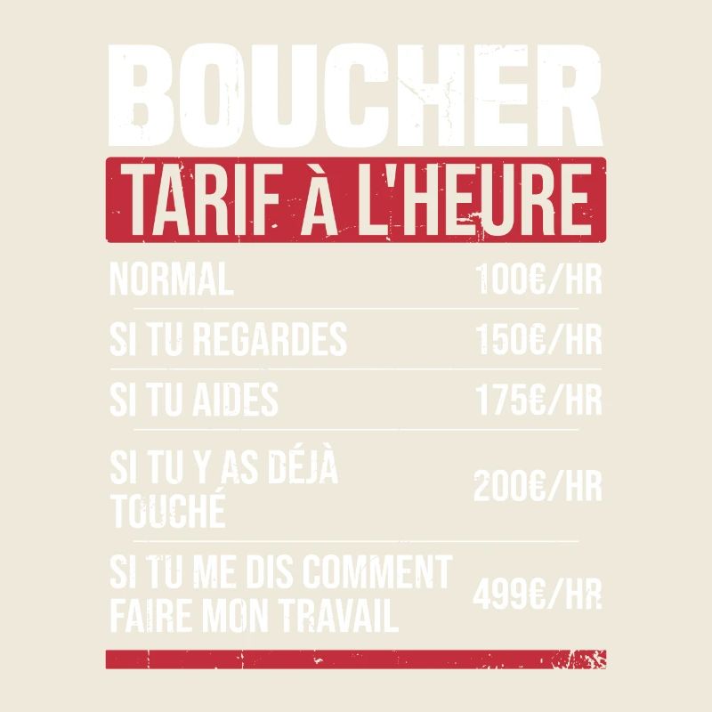 Metzger Stundensatz Humor Geschenkidee