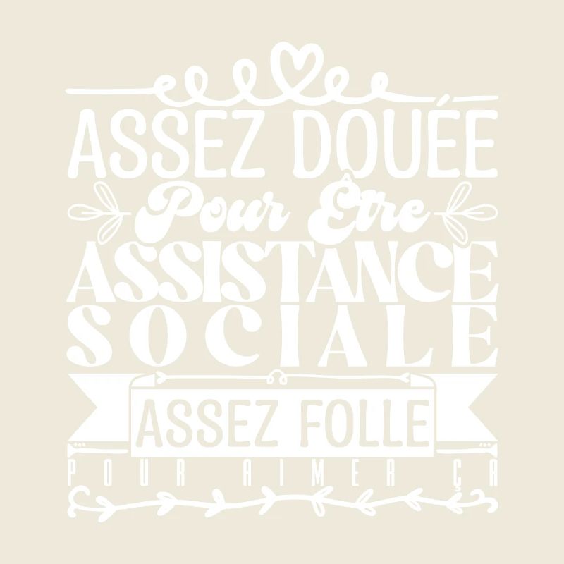 Cadeau Assistante Sociale. Parfaite Assistante.