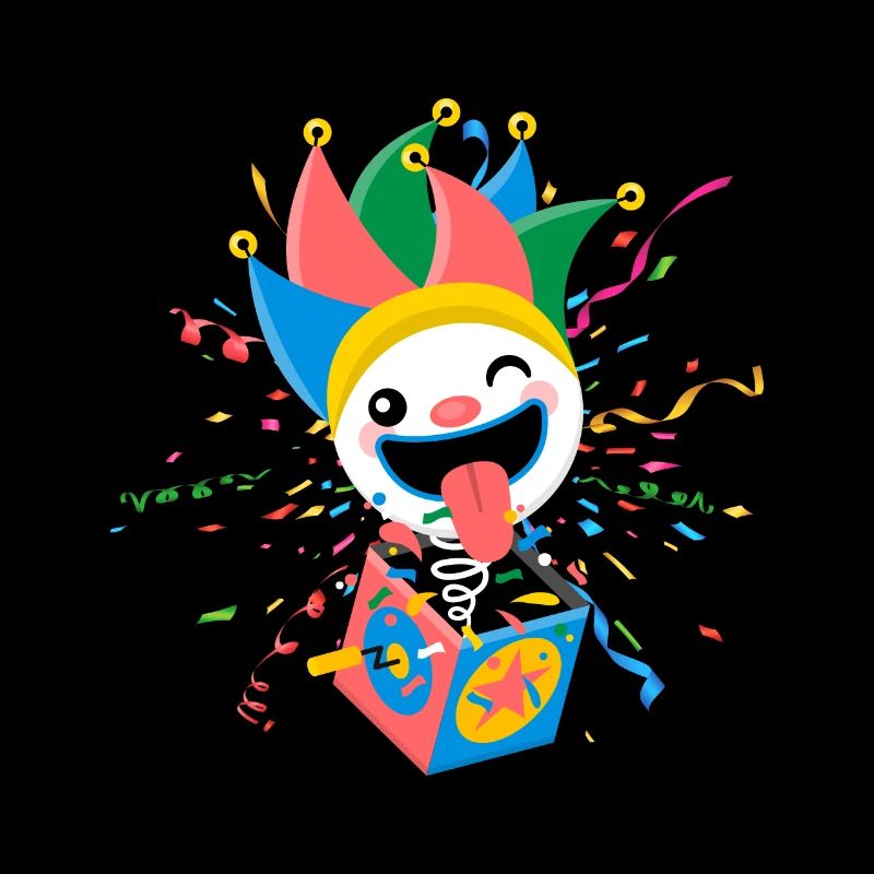 Clown Karneval Fasching Kostüm Umzug Feiern Narr