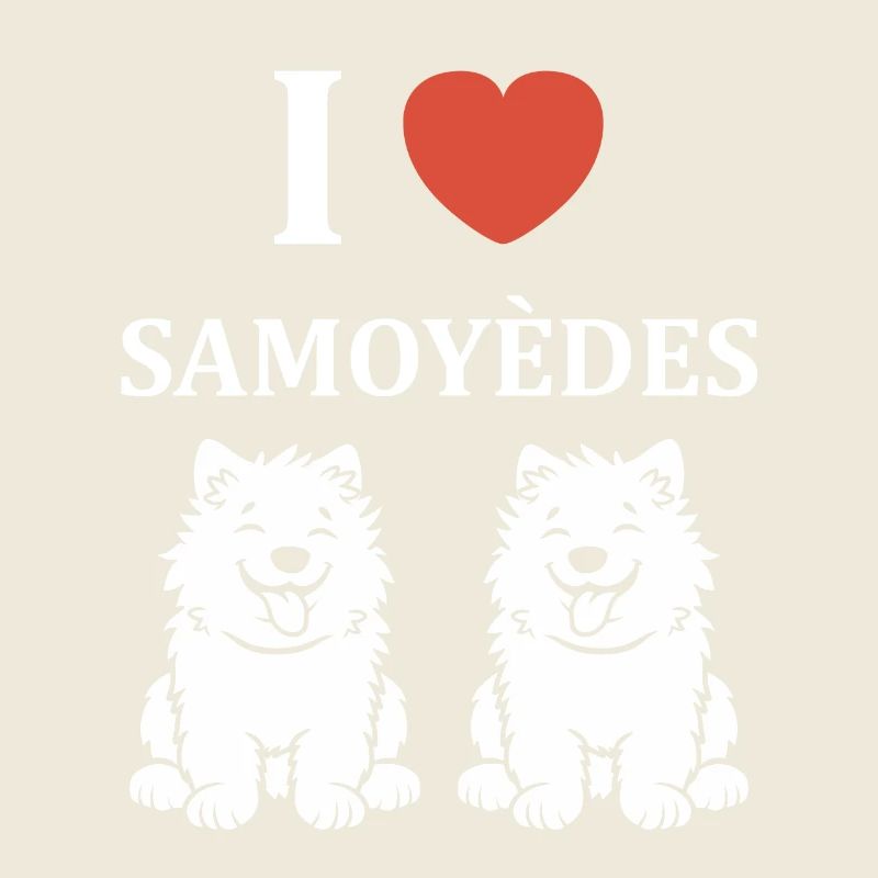 Humour Chien Samoyède