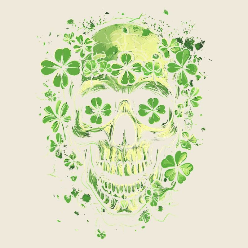 Shamrock Skull Skull Shamrock