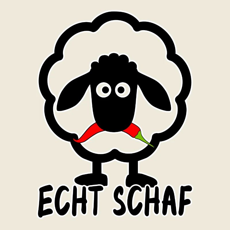 Echt Schaf Norddeutsch Lamm Schäfchen Schäfer