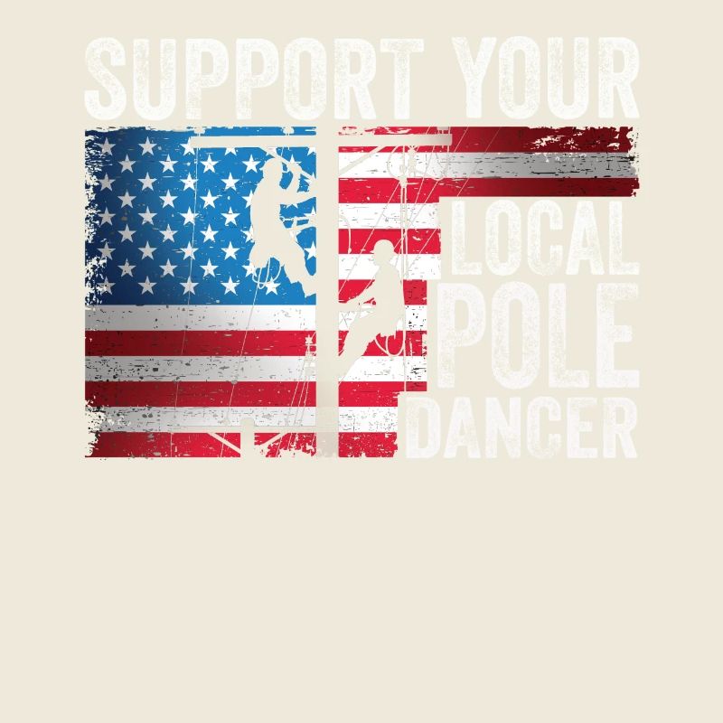 American Lineman Powerline Worker Design