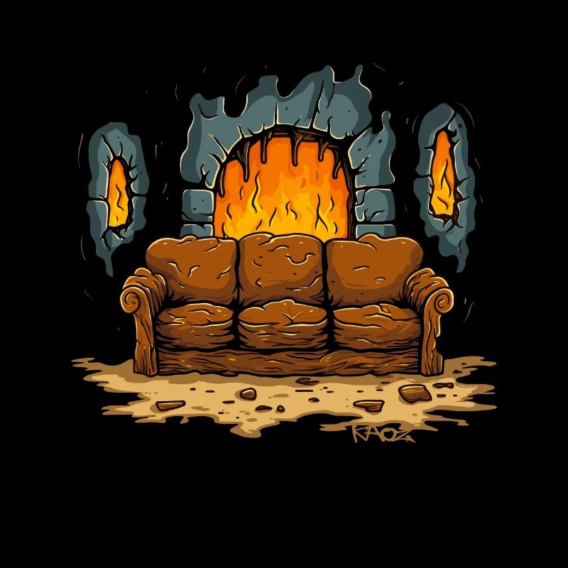 Das Sofa der Kerker Hölle