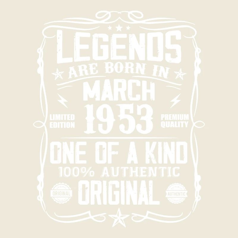 March 1953 Vintage 71 Year Anniversary Gift