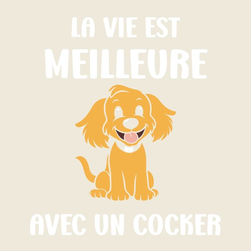 Humour Chien cocker