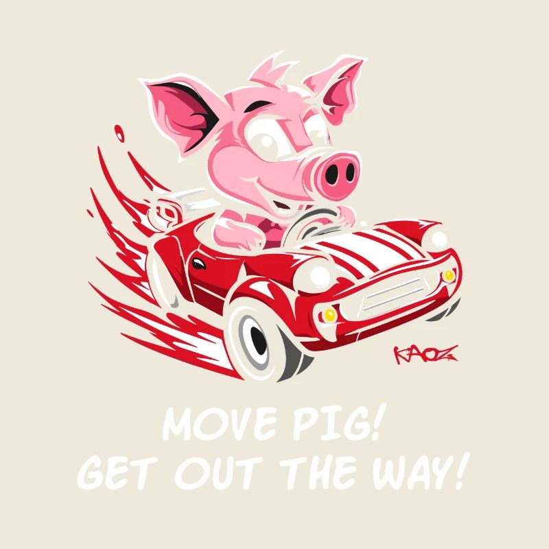 Move over, pig, make room, driver pig