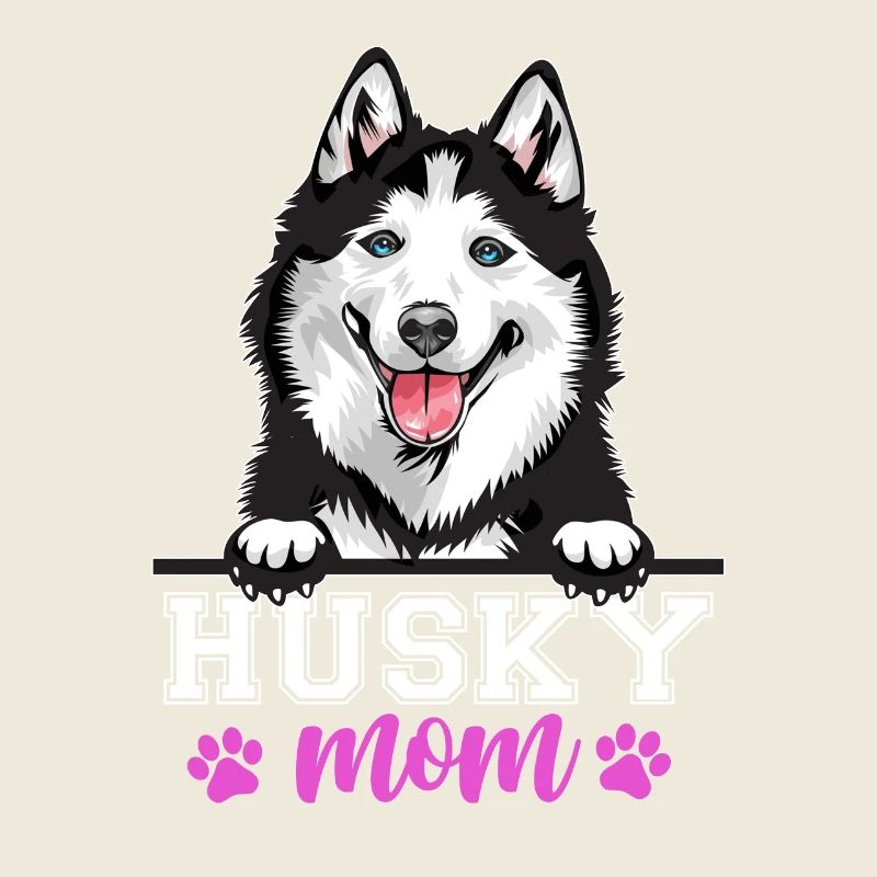 Husky Maman Chien Maman