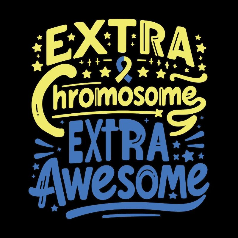 Extra Chromosome - Down Syndrom Tag