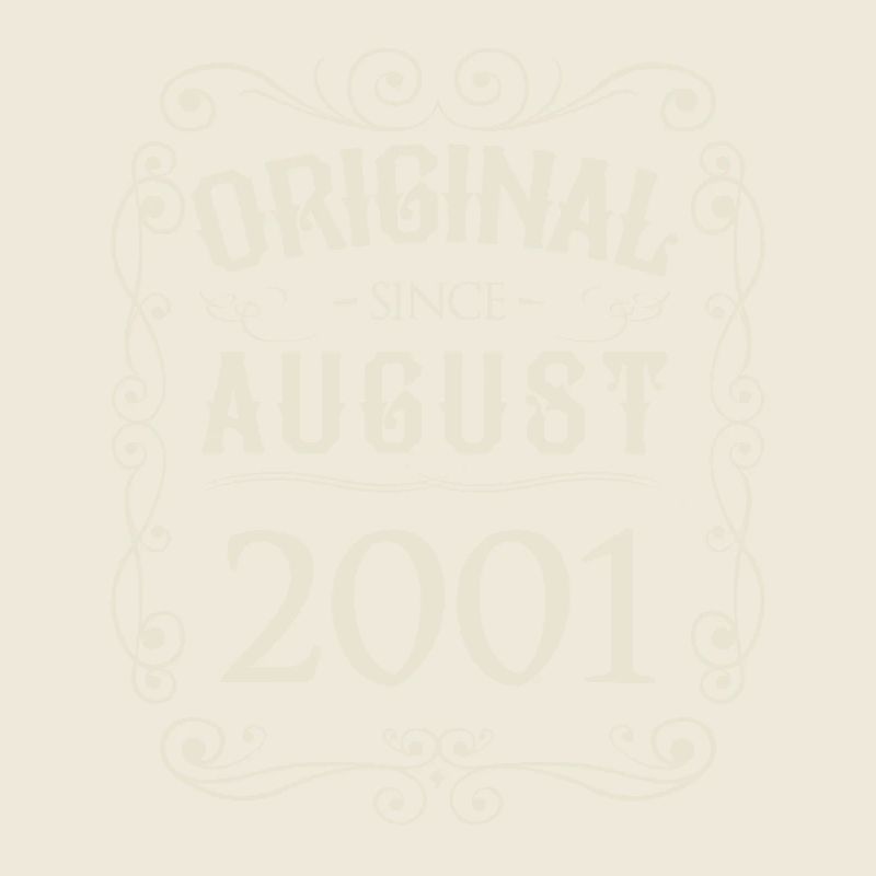 Vintage - Original since August 2001 Geburtstag