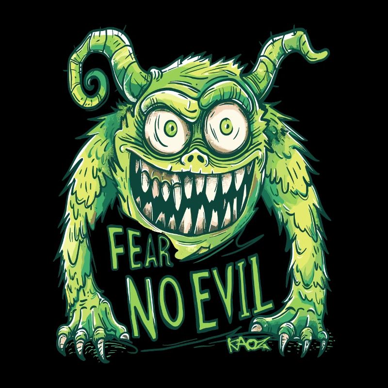 Fear No Evil: Funny Cartoon Monster