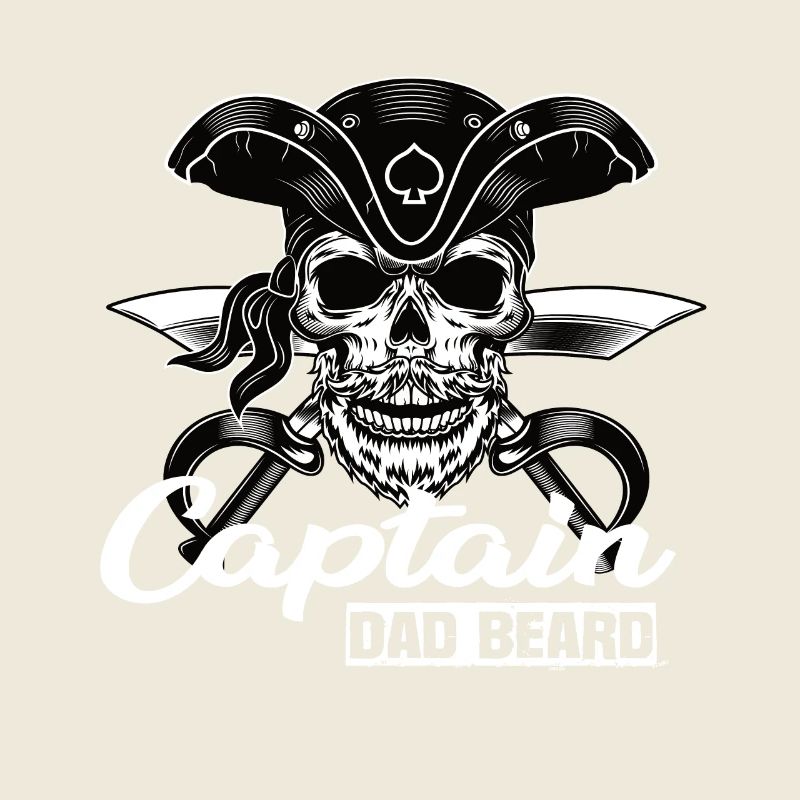 Captain Dad Beard Kapitän Boot Segeln Segler