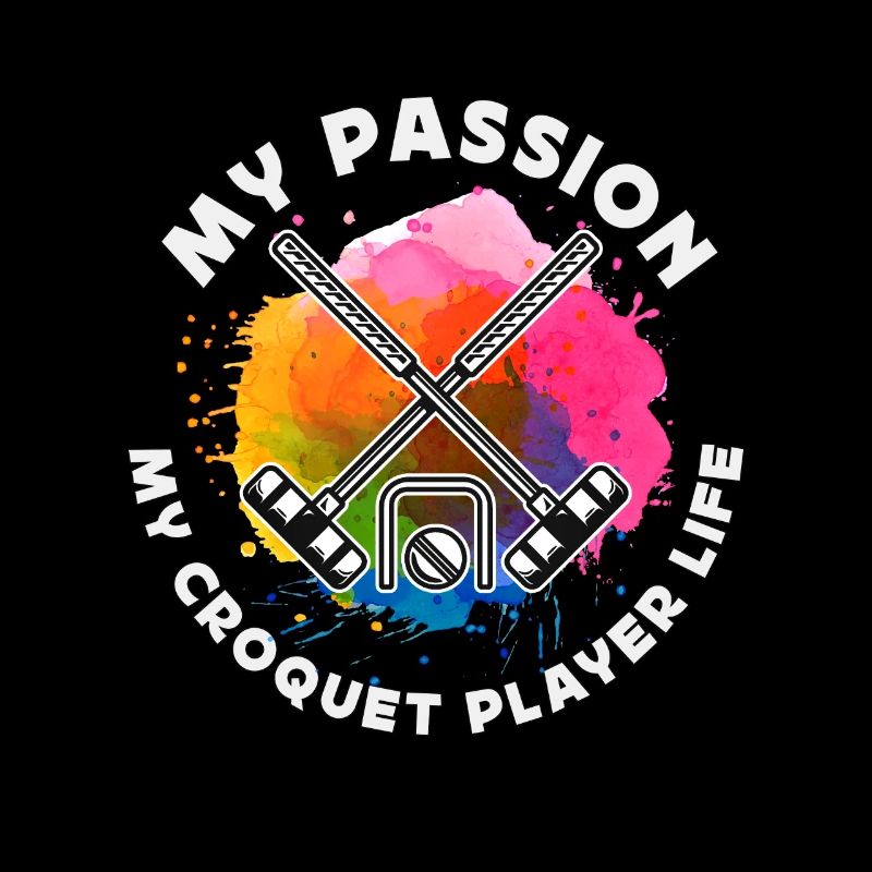 Croquet Player My Passion My Croquet Player Mallet