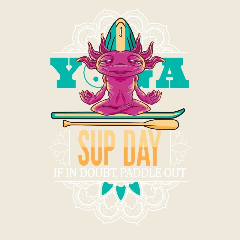 SUP paddleboarding Stand Up Paddle Axolots Yoga