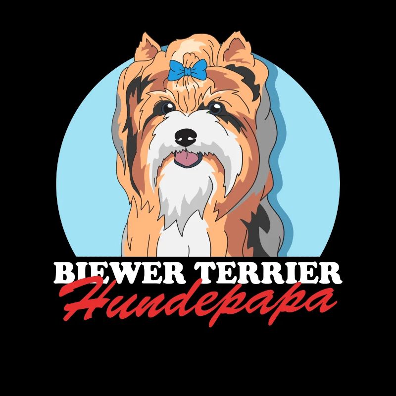 Biewer Terrier Hundepapa Hundebesitzer Geschenk