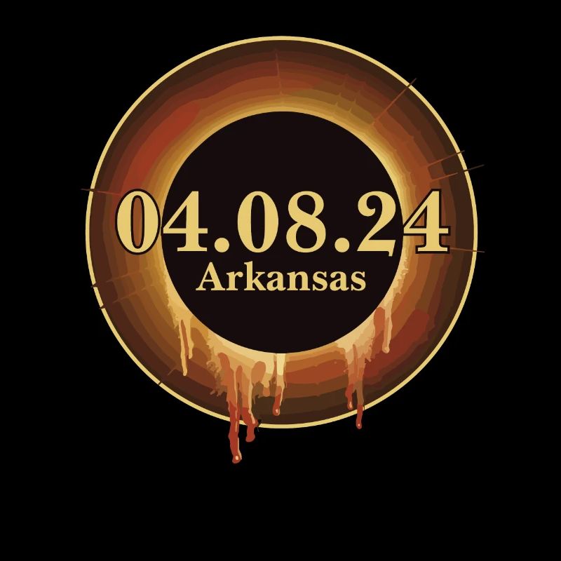 Total Solar Eclipse Path of Totality Arkansas