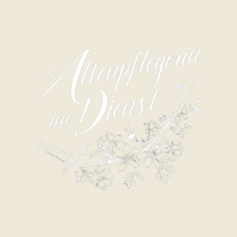 Geriatric nurse on duty