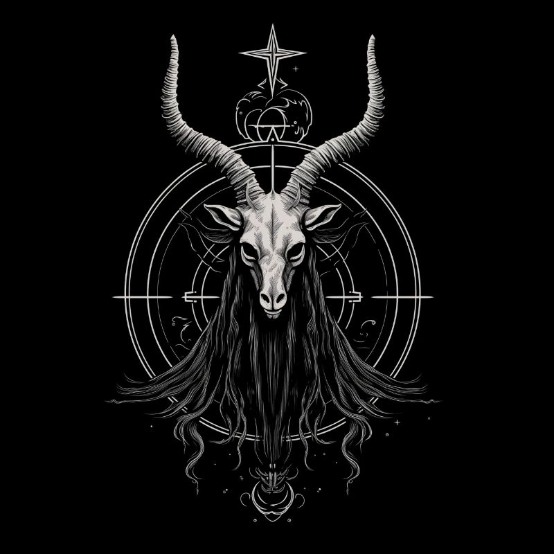 Ziege Baphomet