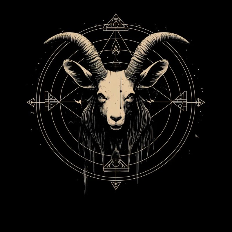 Ziege Baphomet