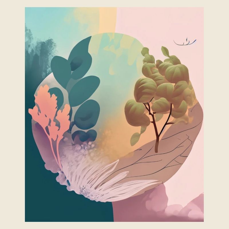 Pastel Magic: Surreal Botany