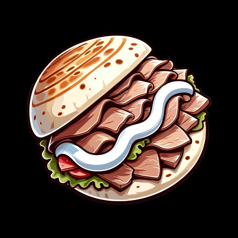 Döner in Comicstyle