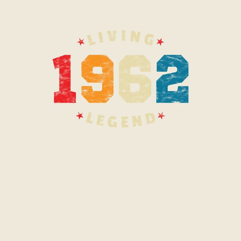 1962 Geburtstag Retro Living Legend