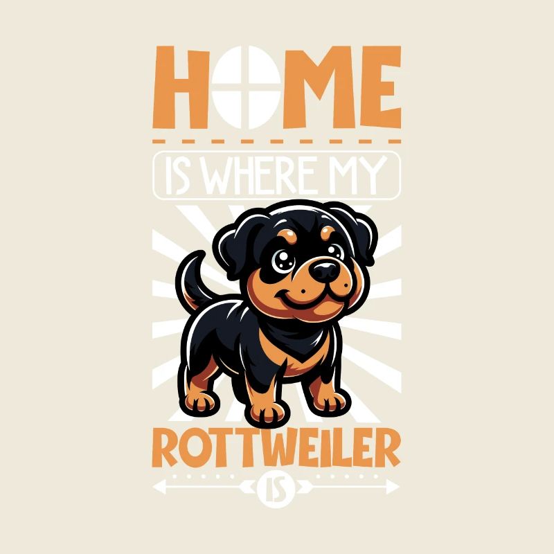 Zuhause - Rottweiler