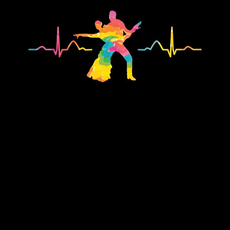 Latin Dancing Couple Heartbeat Dancer