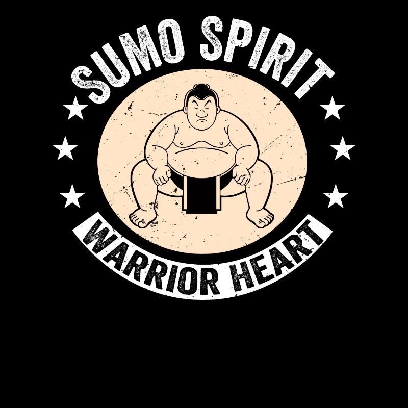 Sumo-Geist-Krieger-Herz