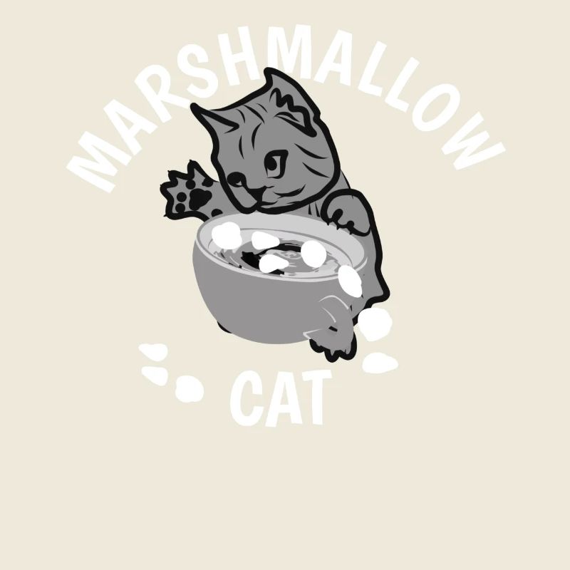 Marshmallow Cat