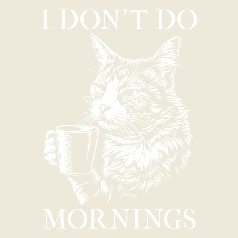 Cat Coffee Funny
