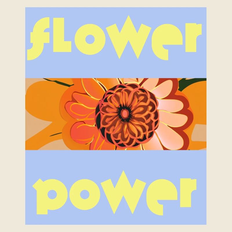 Blauer Himmel: Flower Power mit Orangenblüten