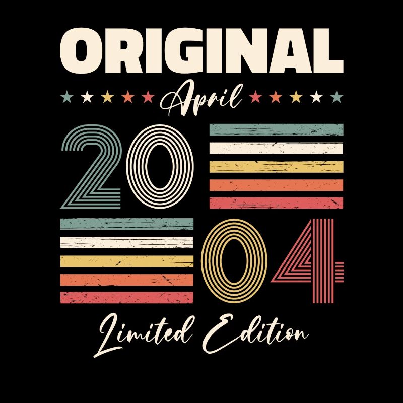 20e anniversaire Original Avril Année 2004