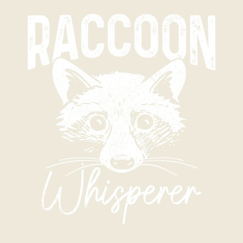 Waschbär Lustig Geschenk