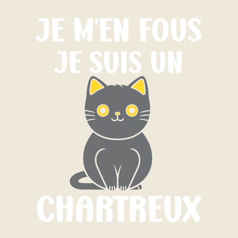 Humour chat chartreux