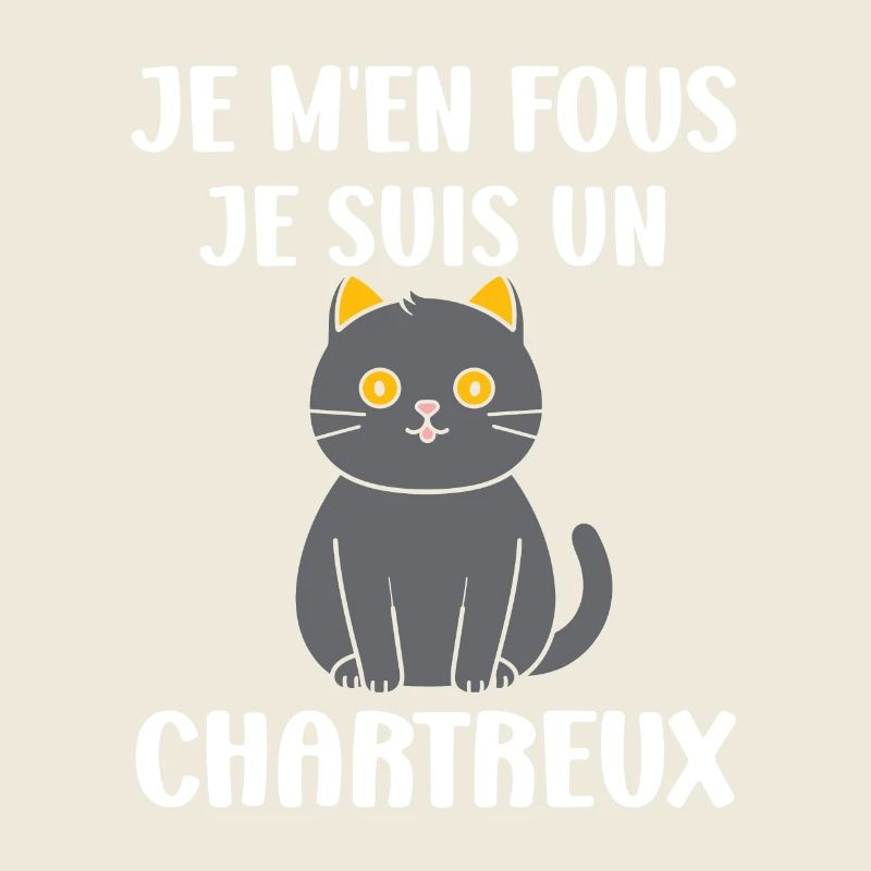 Humour chat chartreux