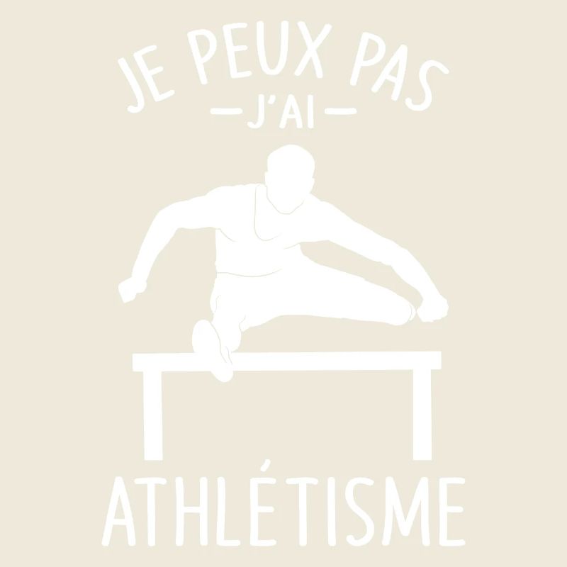 Je Peux Pas J'ai Athlétisme Athlète coureur Drôle