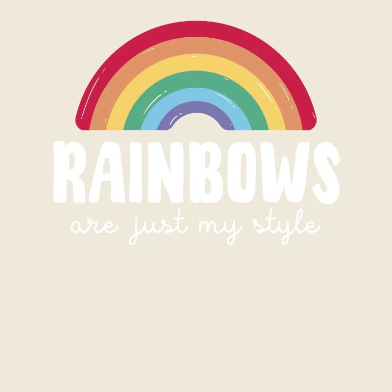 LGBTQ Rainbow Saying Pride Month