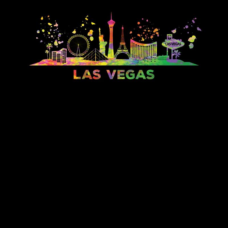 Las Vegans Skyline Cityscape Las Vegas